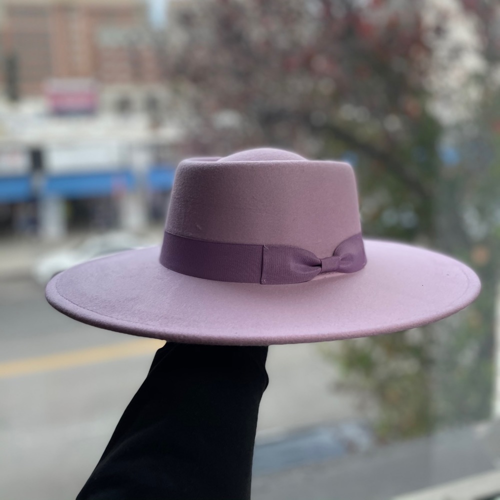 LILAC bolero rancher big brim Fedora hat
